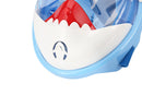 Atlantis Shark - Masque de plongée en apnée - Enfants - Bleu