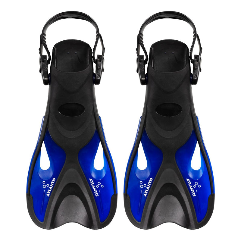 Dolphin - Palmes - Adultes - Noir/Bleu