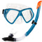 Andros Combo - Snorkelset - Duikbril - Snorkel - Volwassenen - Petrol Blauw