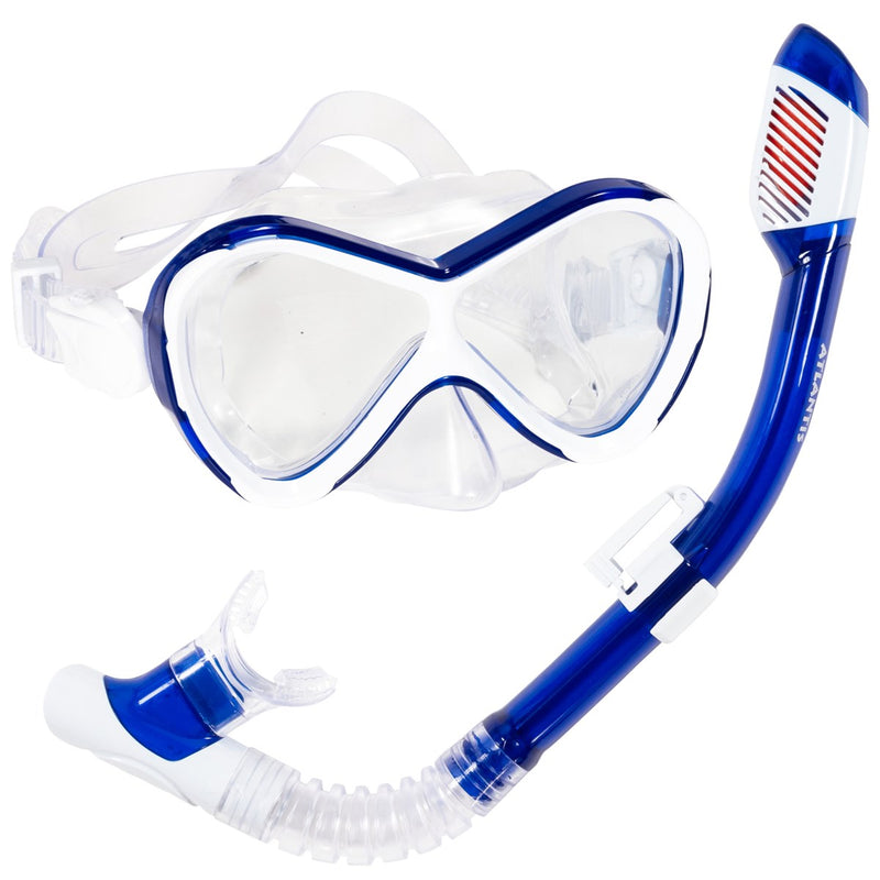 Abaco Combo - Snorkelset - Duikbril - Snorkel - Kinderen - Blauw