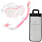 Abaco Combo - Snorkelset - Duikbril - Snorkel - Kinderen - Roze