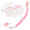 Abaco Combo - Snorkelset - Duikbril - Snorkel - Kinderen - Roze