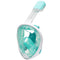 Tortue de mer - Masque de plongée en apnée - Adultes - Blanc/Turquoise