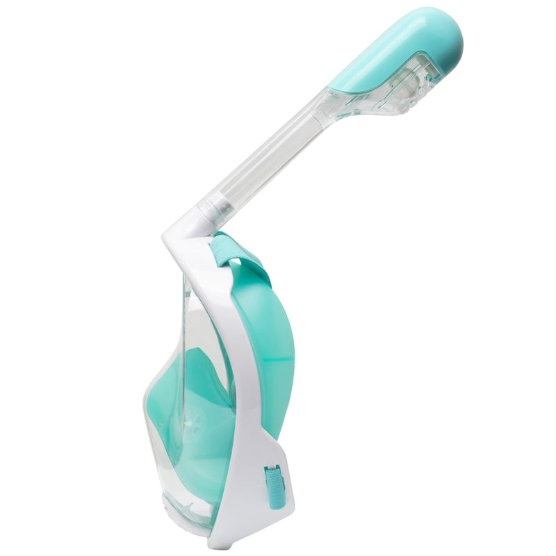 Tortue de mer - Masque de plongée en apnée - Adultes - Blanc/Turquoise