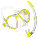 Duetto LX + Airflex Purge LX - Snorkelset - Volwassenen - Geel