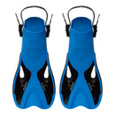 Dolphin - Zwemvliezen - Flippers - Verstelbare Hielstrap - Voor Zwemmen & Snorkelen - Volwassenen - Ocean/Zwart