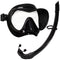Bali Combo - Snorkelset - Duikbril - Snorkel - Volwassenen - Zwart
