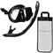 Java Combo - Snorkelset - Duikbril - Snorkel - Volwassenen - Zwart/Zilver