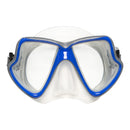 Java Combo - Snorkelset - Duikbril - Snorkel - Volwassenen - Blauw/Zilver