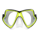 Java Combo - Snorkelset - Duikbril - Snorkel - Volwassenen - Zwart/Geel