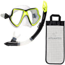 Java Combo - Snorkelset - Duikbril - Snorkel - Volwassenen - Zwart/Geel