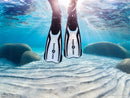 Amika - Palmes de natation - Adultes - Blanc