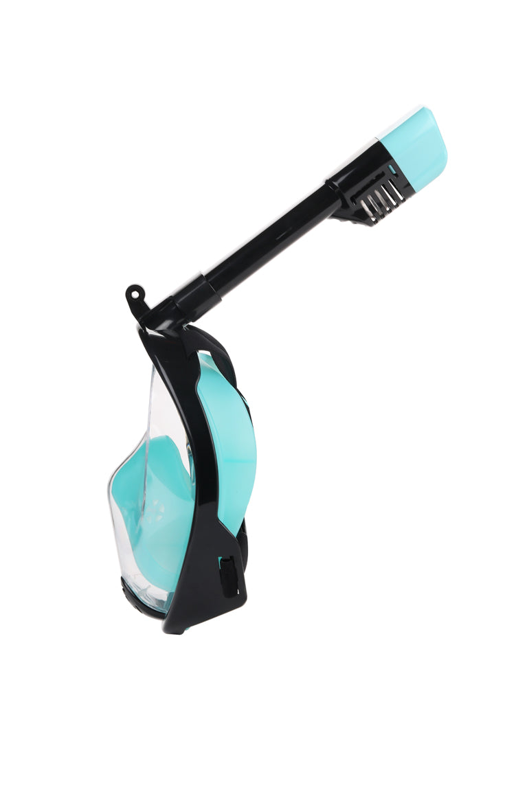 Atlantis - Snorkelmasker - Volwassenen - Zwart/Turquoise