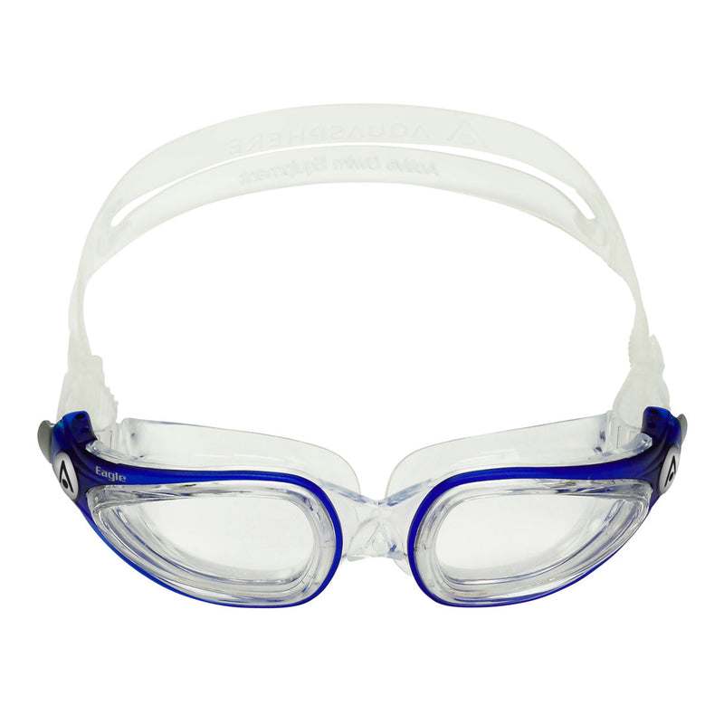 Eagle - Zwembril - Volwassenen - Clear Lens - Transparant/Blauw