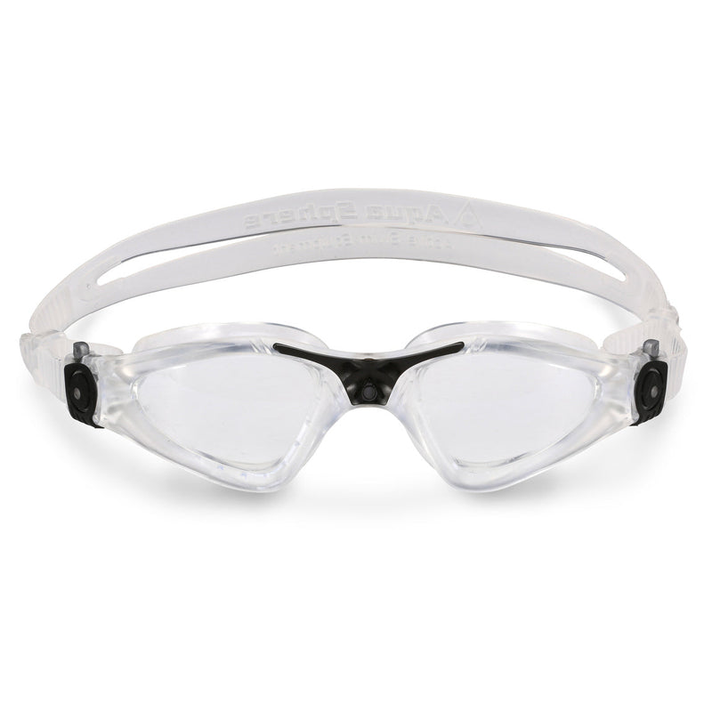 Kayenne - Zwembril - Volwassenen - Clear Lens - Transparant/Zwart