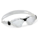 Kayenne - Zwembril - Volwassenen - Clear Lens - Transparant/Zwart