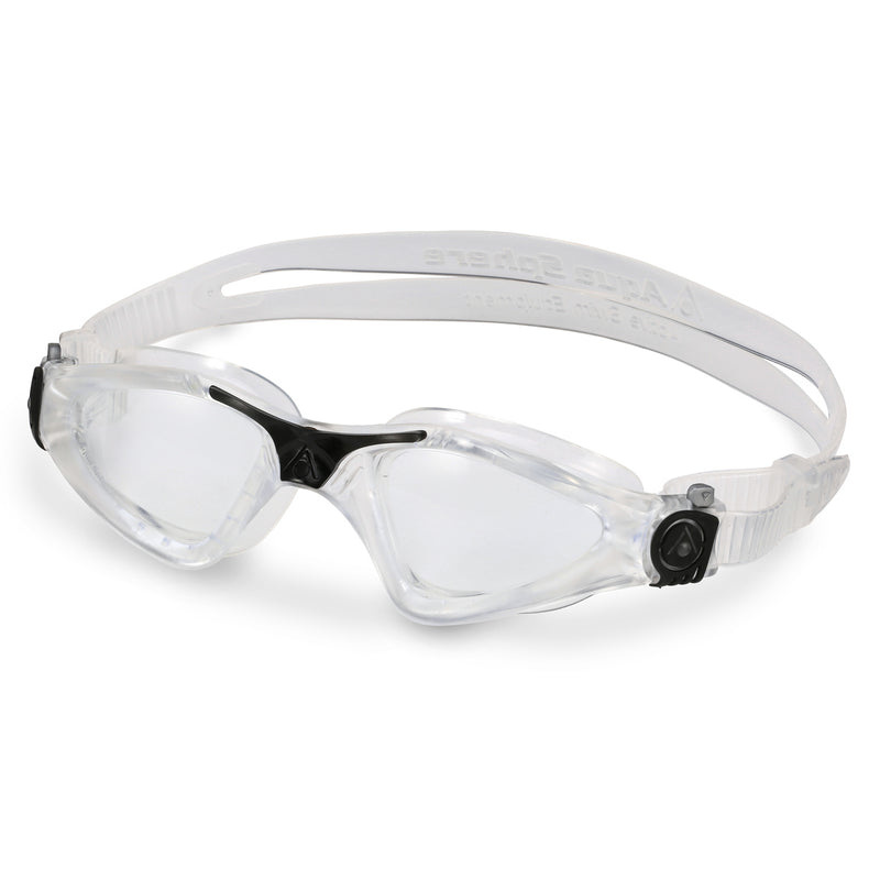 Kayenne - Zwembril - Volwassenen - Clear Lens - Transparant/Zwart