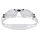 Kayenne - Zwembril - Volwassenen - Clear Lens - Transparant/Zwart