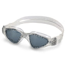 Kayenne - Zwembril - Volwassenen - Dark Lens - Transparant/Zilver