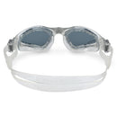 Kayenne - Zwembril - Volwassenen - Dark Lens - Transparant/Zilver