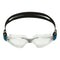 Kayenne – Schwimmbrille – Erwachsene – klare Gläser – Petrol/Silber