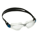 Kayenne – Schwimmbrille – Erwachsene – klare Gläser – Petrol/Silber