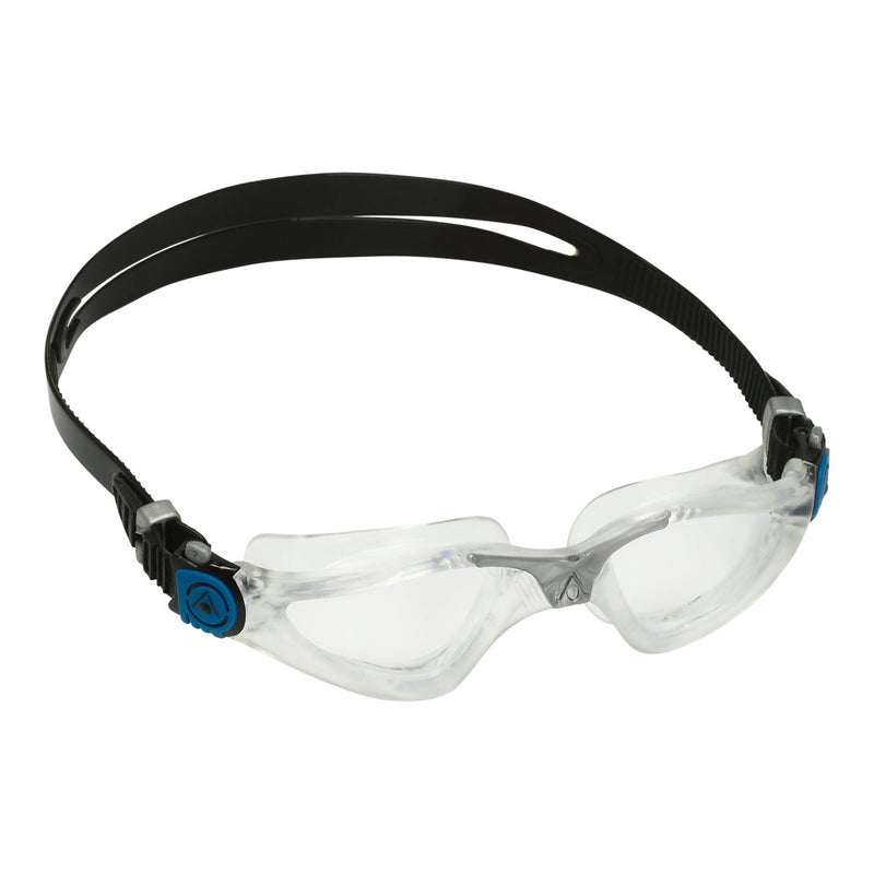 Kayenne - Zwembril - Volwassenen - Clear Lens - Petrol/Zilver