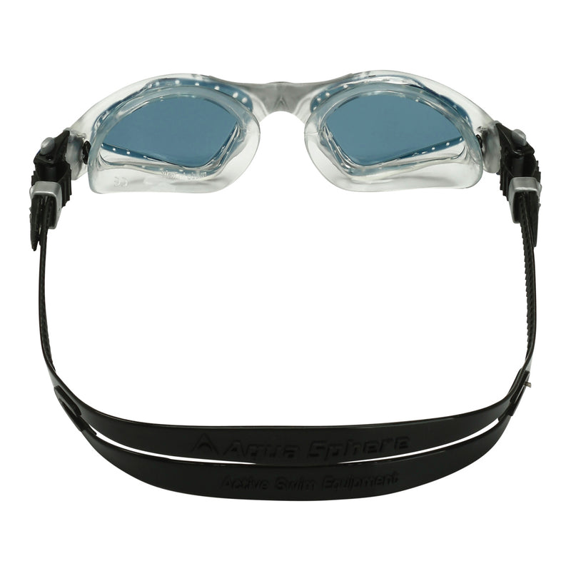 Kayenne - Lunettes de natation - Adultes - Verres foncés - Pétrole/Argent