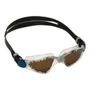 Kayenne - Zwembril - Volwassenen - Brown Polarized Lens - Petrol/Zilver