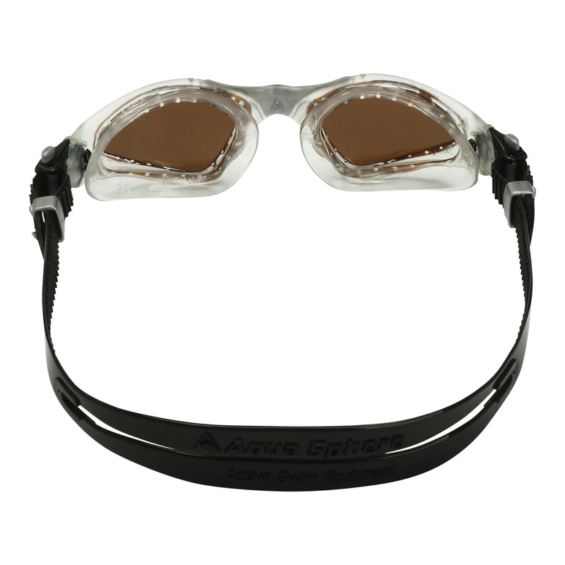 Kayenne - Zwembril - Volwassenen - Brown Polarized Lens - Petrol/Zilver