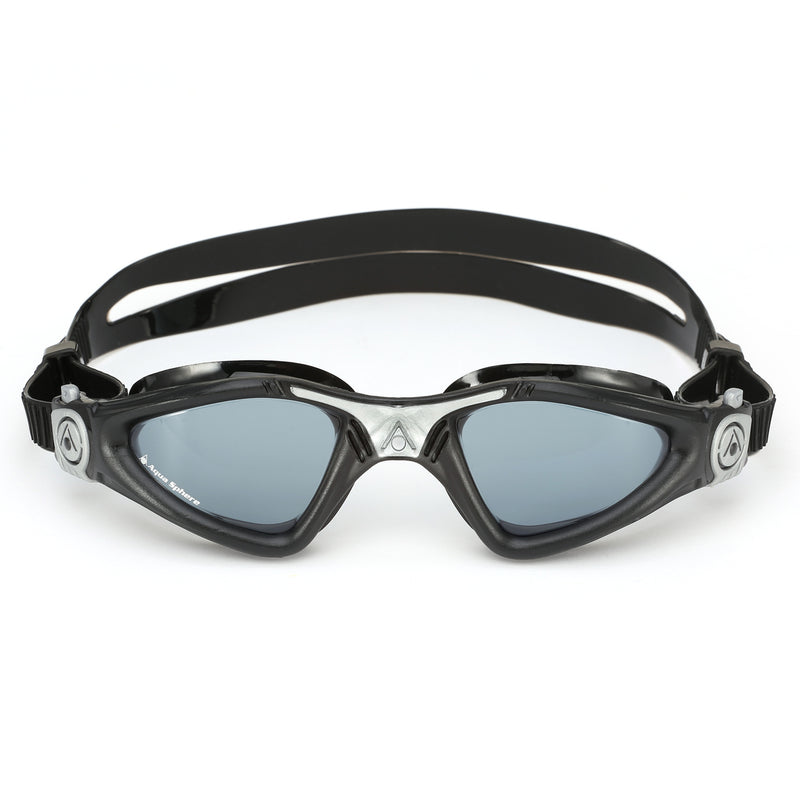Kayenne - Zwembril - Volwassenen - Dark Lens - Zwart/Zilver