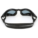 Kayenne - Lunettes de natation - Adultes - Verres foncés - Noir/Argent