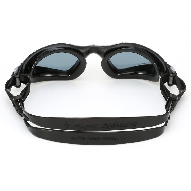 Kayenne - Lunettes de natation - Adultes - Verres foncés - Noir/Argent
