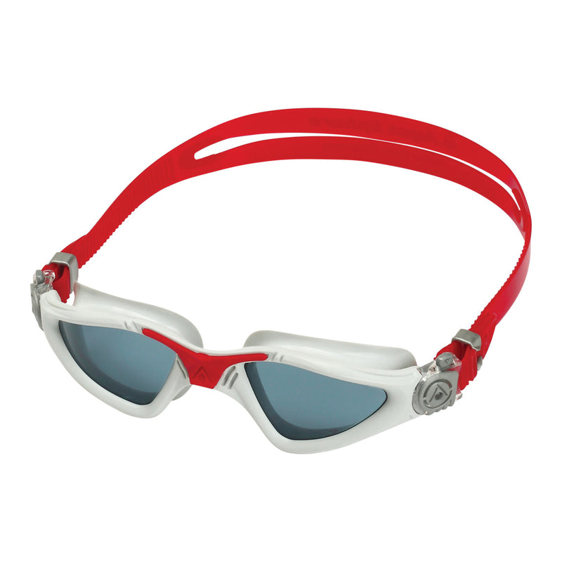 Kayenne - Zwembril - Volwassenen - Dark Lens - Grijs/Rood