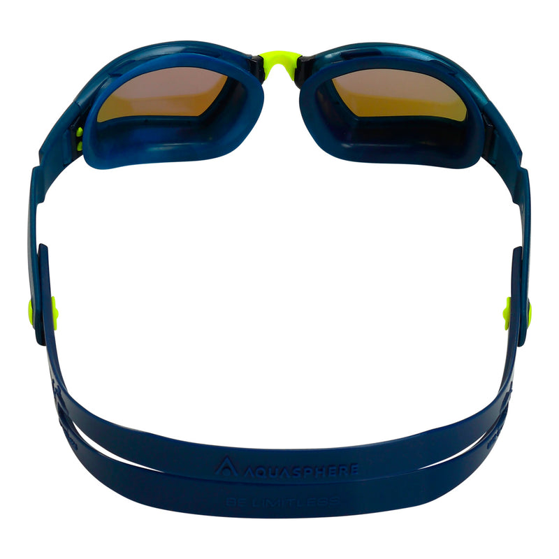 Ninja - Zwembril - Volwassenen - Blue Titanium Mirrored Lens - Blauw