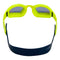 Ninja - Zwembril - Volwassenen - Yellow Titanium Mirrored Lens - Geel/Blauw