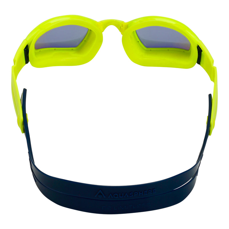 Ninja - Zwembril - Volwassenen - Yellow Titanium Mirrored Lens - Geel/Blauw