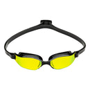 Xceed - Zwembril - Volwassenen - Yellow Titanium Mirrored Lens - Zwart