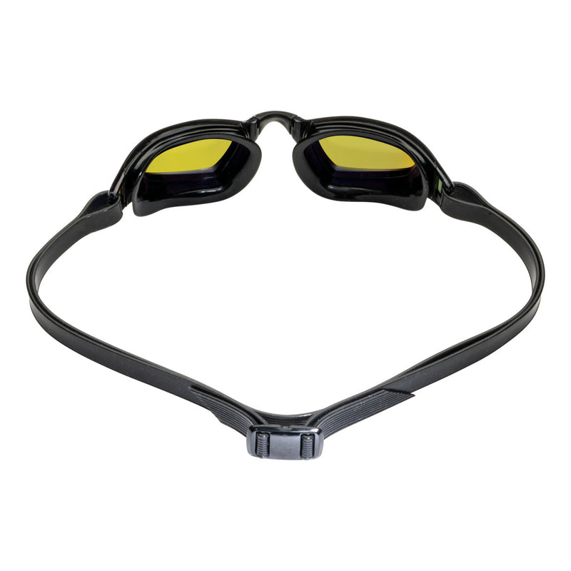 Xceed - Zwembril - Volwassenen - Yellow Titanium Mirrored Lens - Zwart