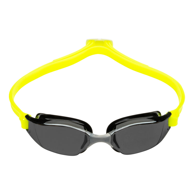 Xceed - Zwembril - Volwassenen - Dark Lens - Zwart/Geel