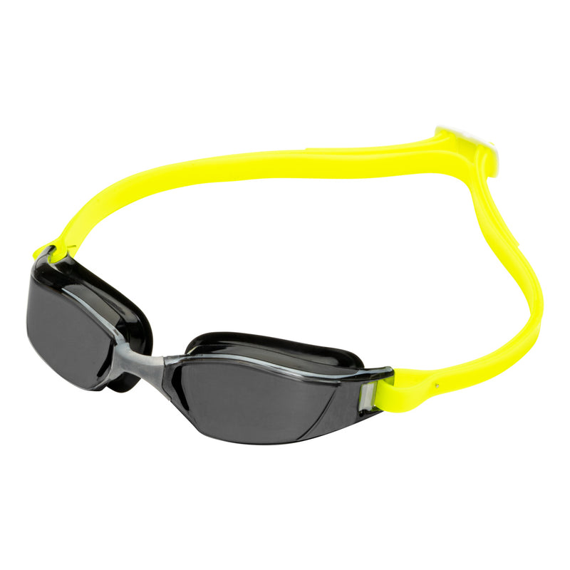 Xceed - Zwembril - Volwassenen - Dark Lens - Zwart/Geel