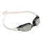 Xceed - Zwembril - Volwassenen - Silver Titanium Mirrored Lens - Wit/Zwart