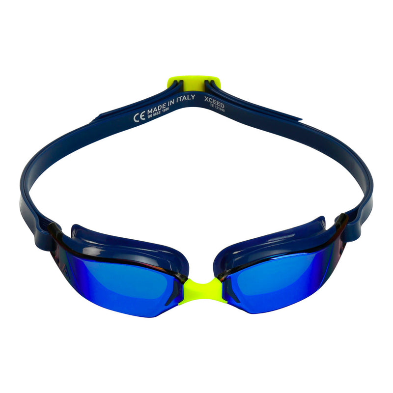 Xceed - Zwembril - Volwassenen - Blue Titanium Mirrored Lens - Blauw