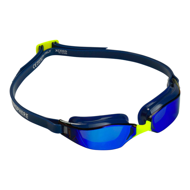 Xceed - Zwembril - Volwassenen - Blue Titanium Mirrored Lens - Blauw