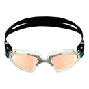 Kayenne Pro - Zwembril - Volwassenen - Iridescent Titanium Mirrored Lens - Transparant/Grijs