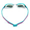 Fastlane - Zwembril - Volwassenen - Pink Titanium Mirrored Lens - Roze/Turquoise