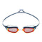 Fastlane – Schwimmbrille – Erwachsene – Rote verspiegelte Titanlinse – Blau/Rot