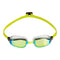 Fastlane - Zwembril - Volwassenen - Yellow Titanium Mirrored Lens - Wit/Geel