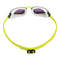 Fastlane - Zwembril - Volwassenen - Yellow Titanium Mirrored Lens - Wit/Geel