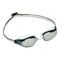 Fastlane - Zwembril - Volwassenen - Silver Titanium Mirrored Lens - Wit/Grijs
